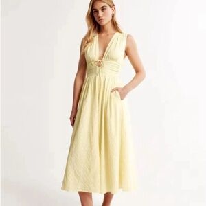 Abercrombie & Fitch Yellow Dress
